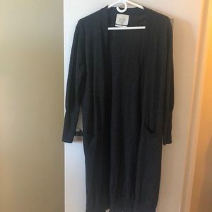 Grey long cardigan. Part two